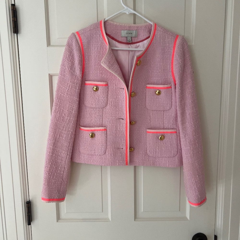 Pink blazer